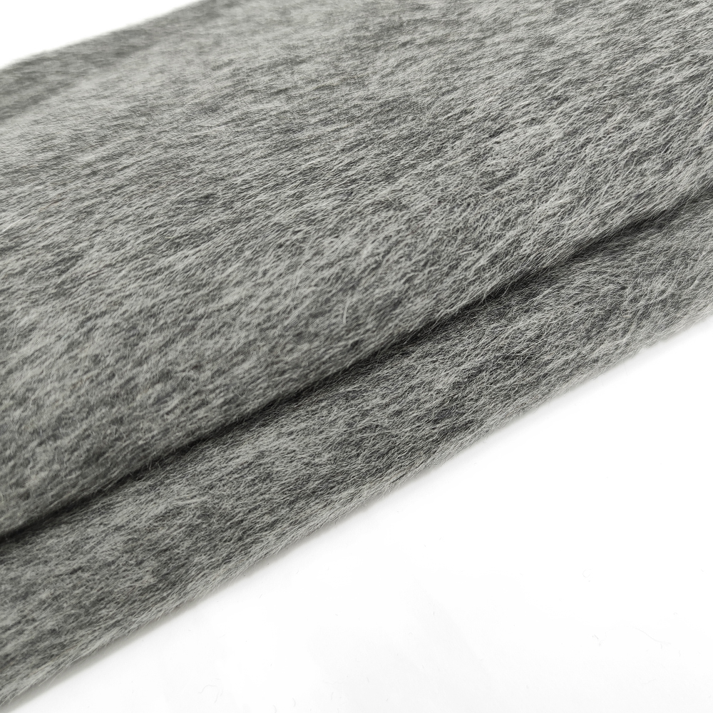 100% wool double sided alpaca fabric